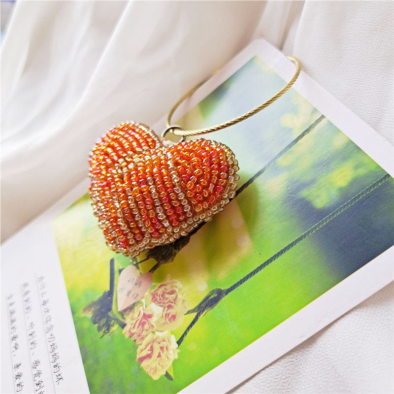 Beaded Keychain Pendant