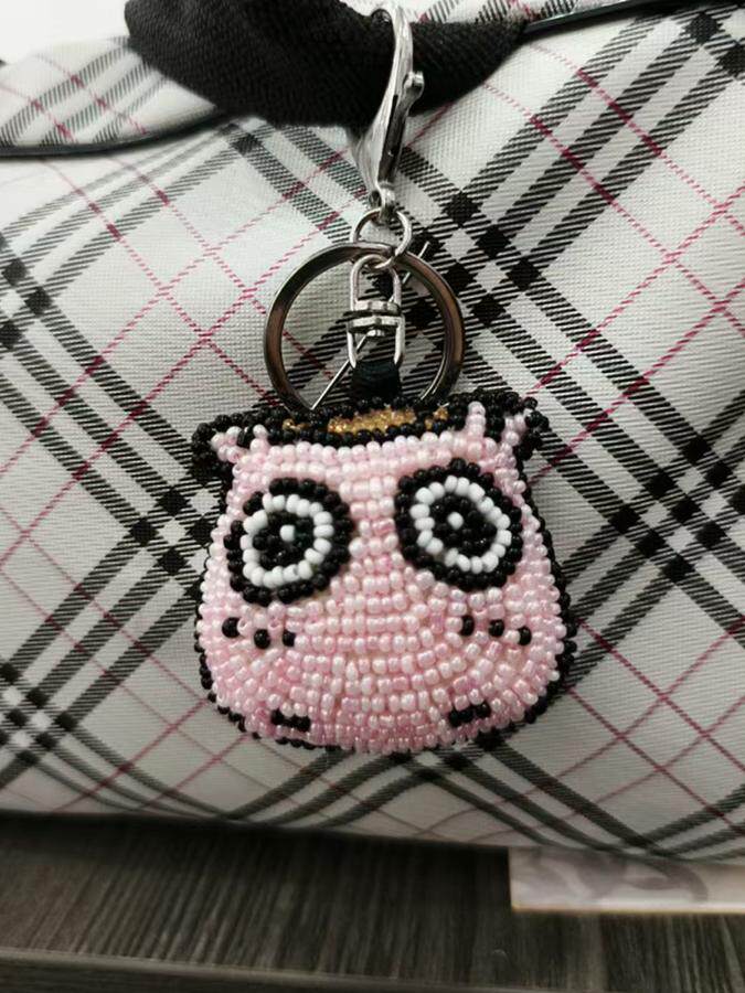 Beaded Keychain