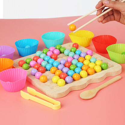 Beaded puzzle toy
