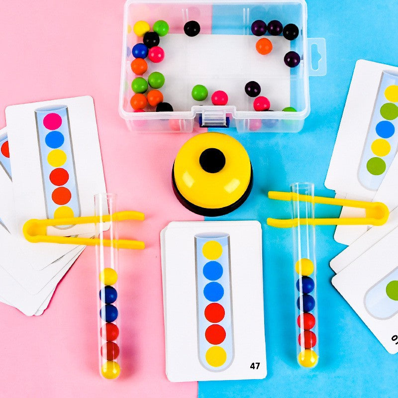 Beaded puzzle toy