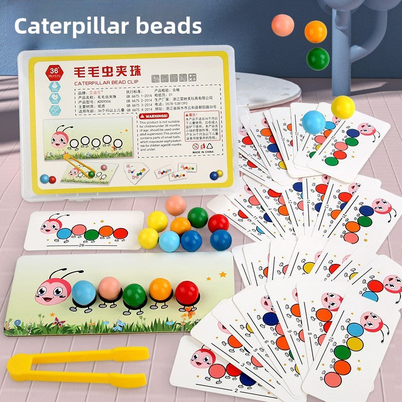 Beaded puzzle toy
