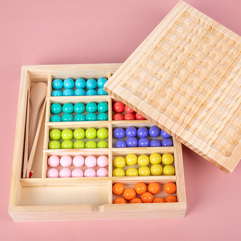 Beaded puzzle toy