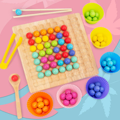 Beaded puzzle toy