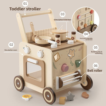 Beaded walker