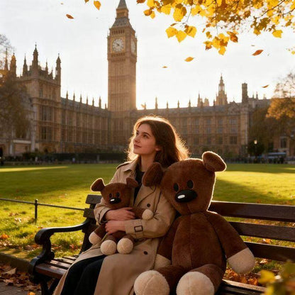 Bean Bear Doll Oversized Plush Doll