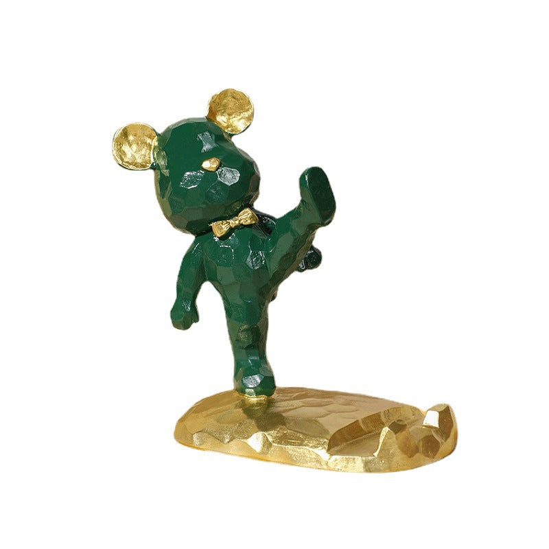Bear-Shaped Phone Stand