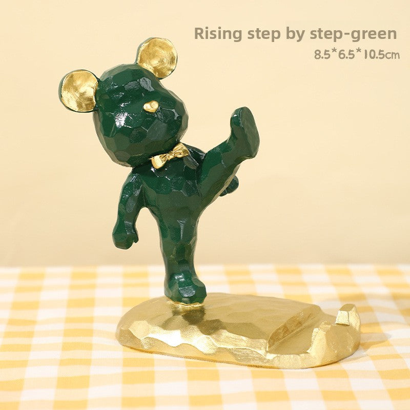 Bear-Shaped Phone Stand