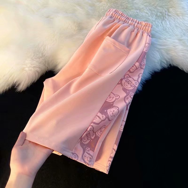 Bear Side-Striped Shorts