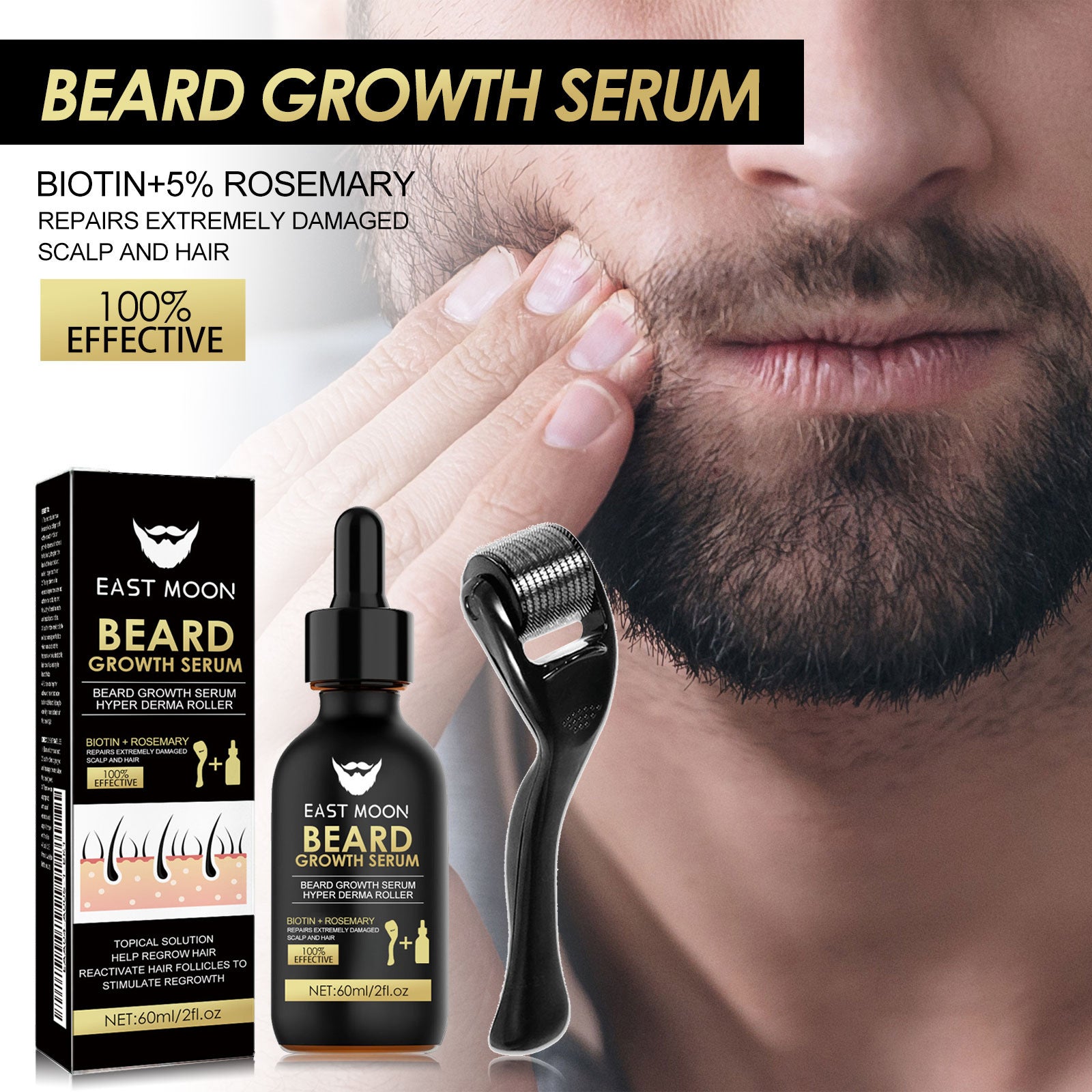 Beard care essence set