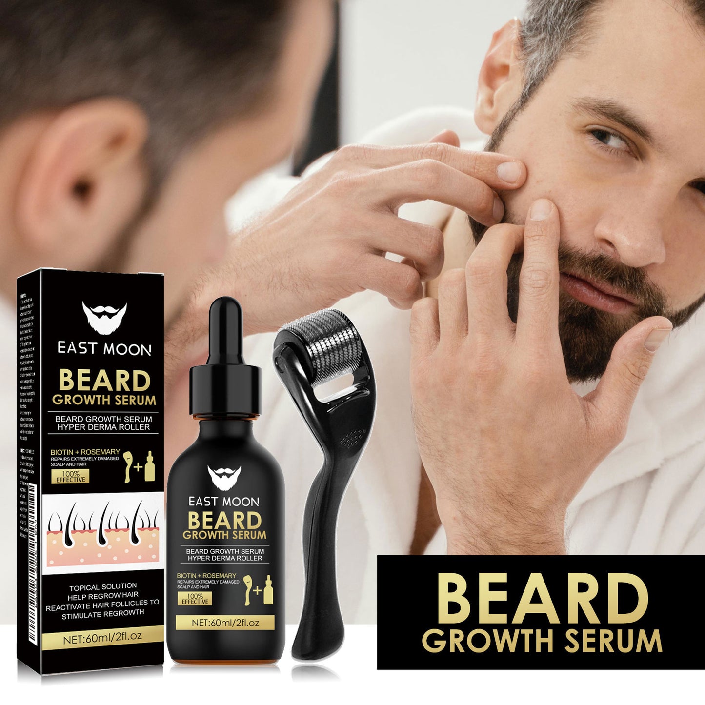 Beard care essence set