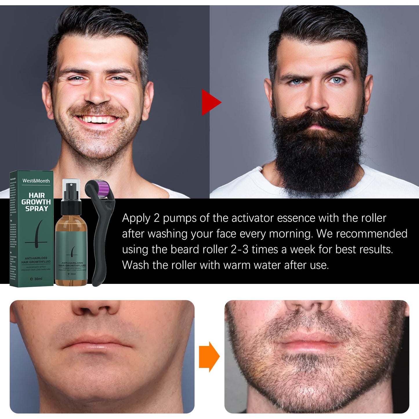 Beard Spray suit