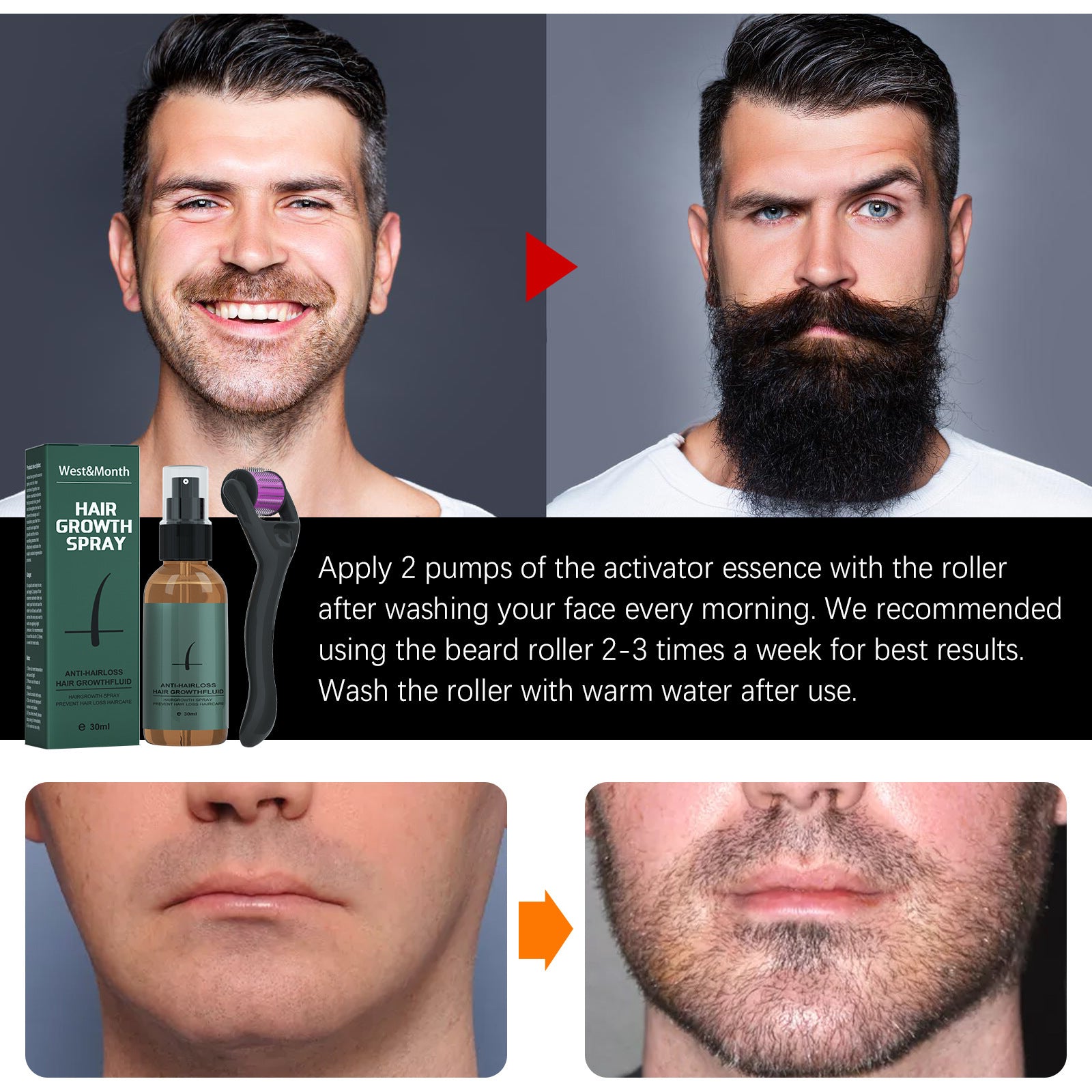 Beard Spray suit
