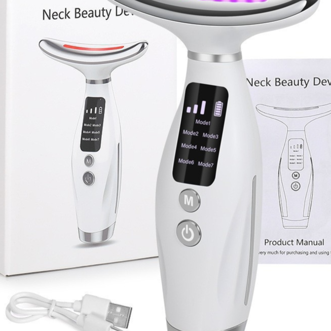 Beauty Neck Massager with Sonic Vibration