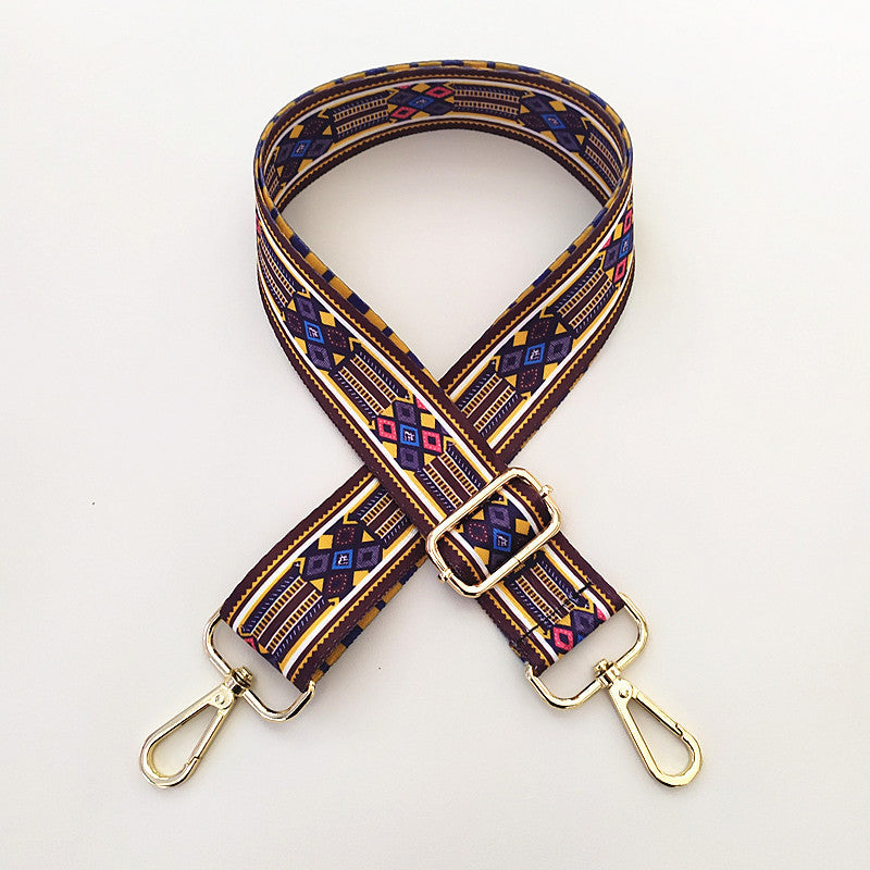 Colorful Wide Shoulder Straps Accessories for Stylish Purses