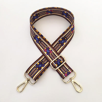 Colorful Wide Shoulder Straps Accessories for Stylish Purses