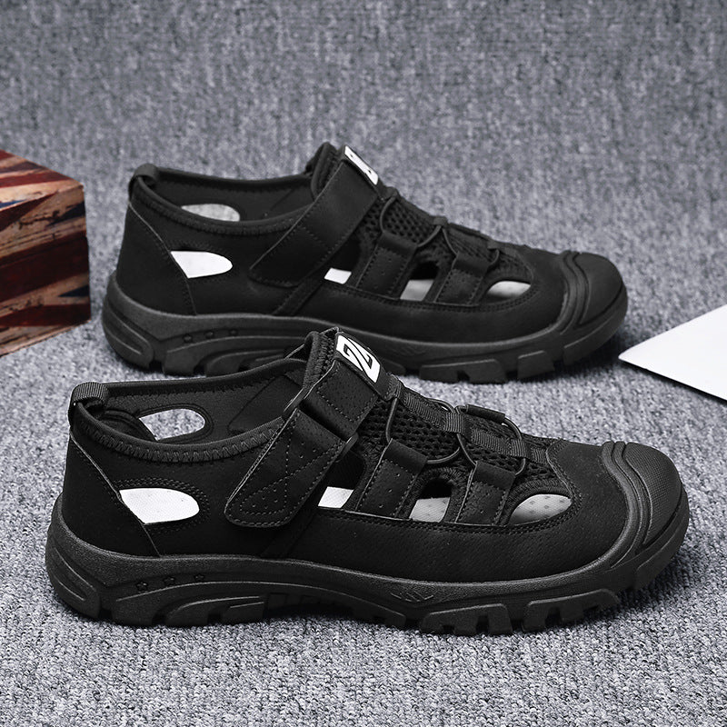 Non-Slip Hollowed-Out Toe Shoes – Versatile Casual Sandals