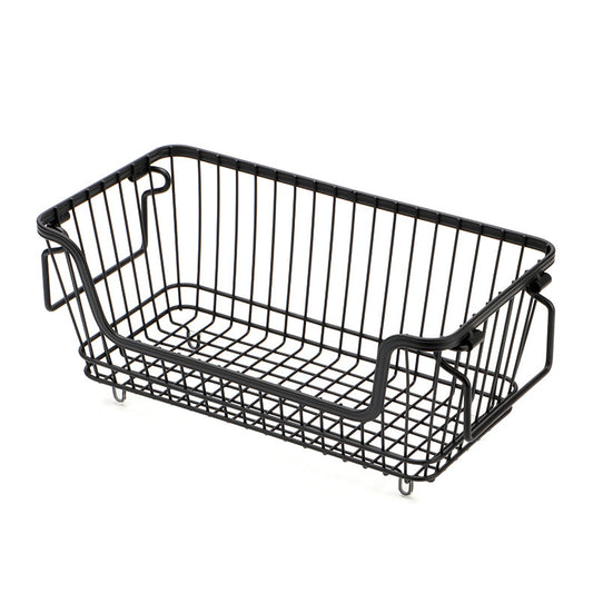 Wrought Iron Storage Basket – Stylish Creative Home Organizer