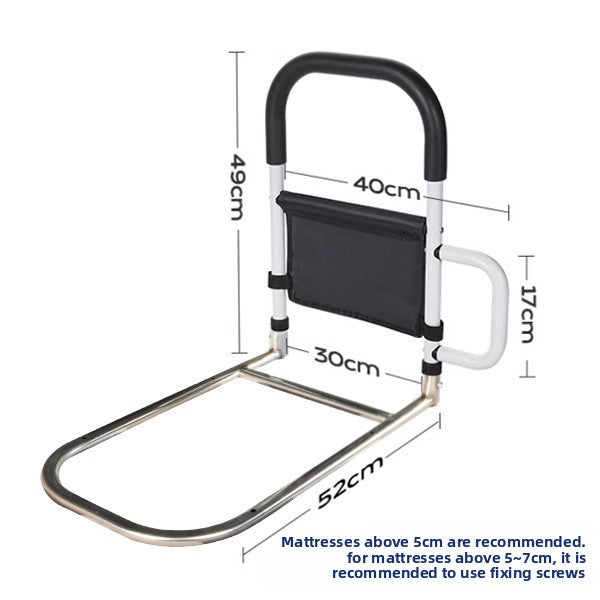 bed assist rail