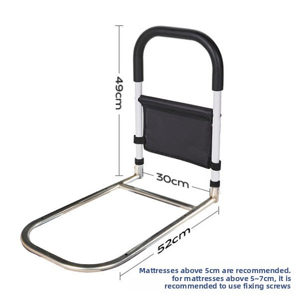 bed assist rail