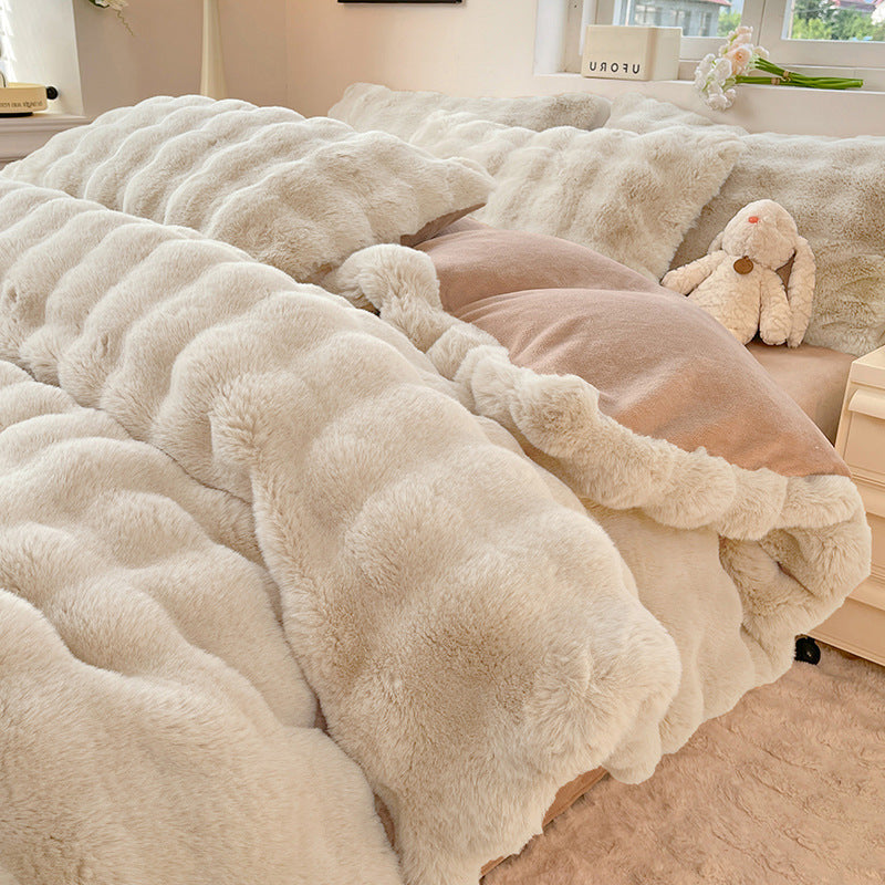 bed sheet and duvet cover