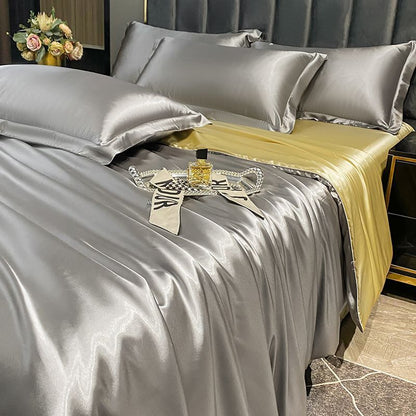 bed sheet and duvet cover