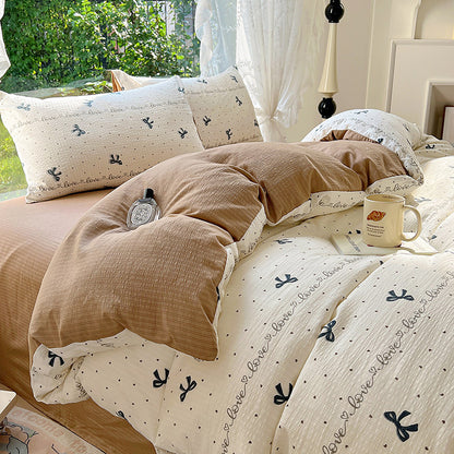Bed sheet and duvet cover Suitable for All Seasons 4