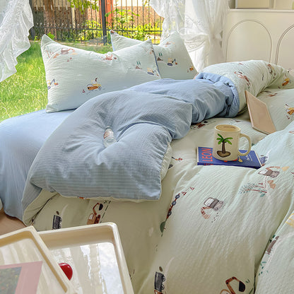 Bed sheet and duvet cover Suitable for All Seasons 4