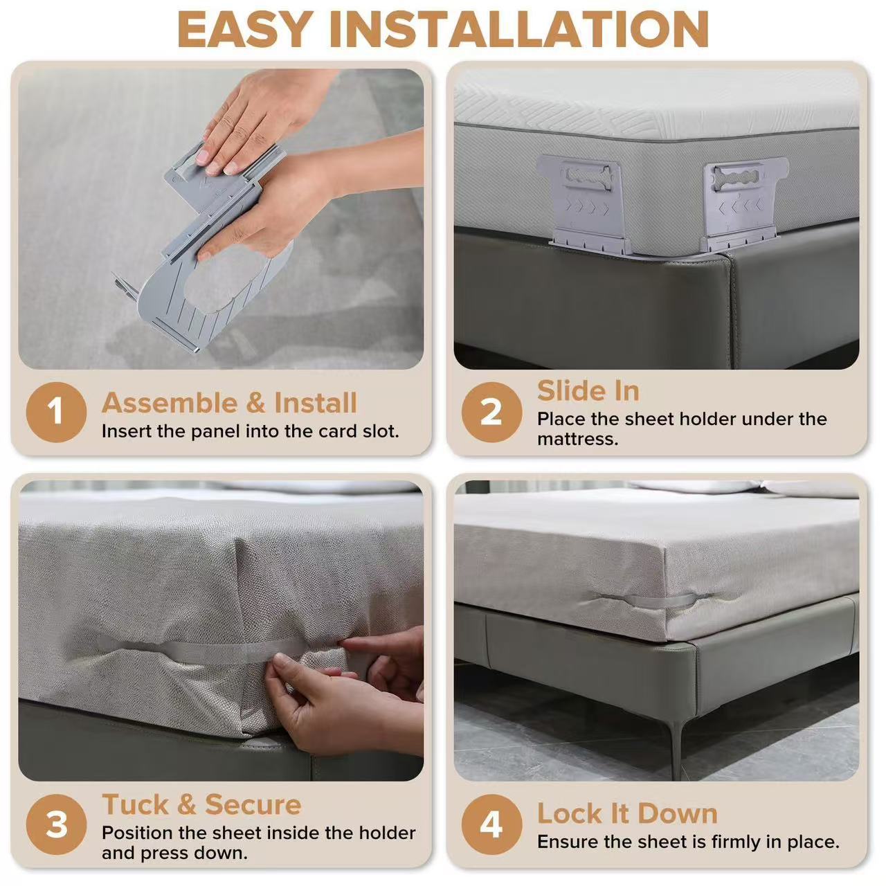 Bed sheet holder