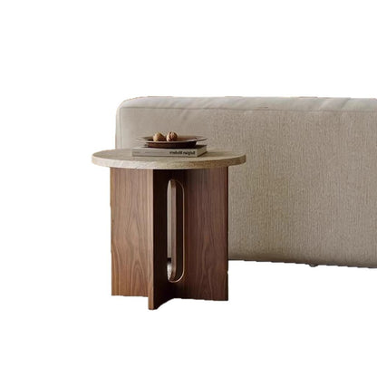 Bedroom Bedside Mobile Round Table Balcony Small Coffee Table