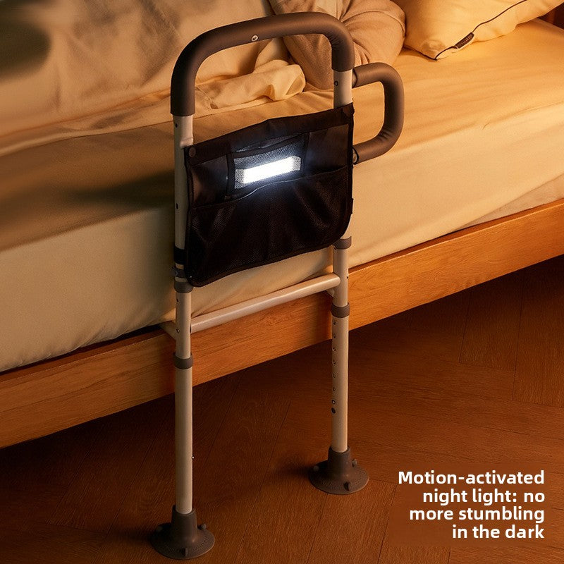 Bedside assistive grab bar