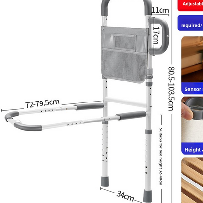 Bedside assistive grab bar
