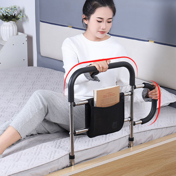 Bedside handrail railing