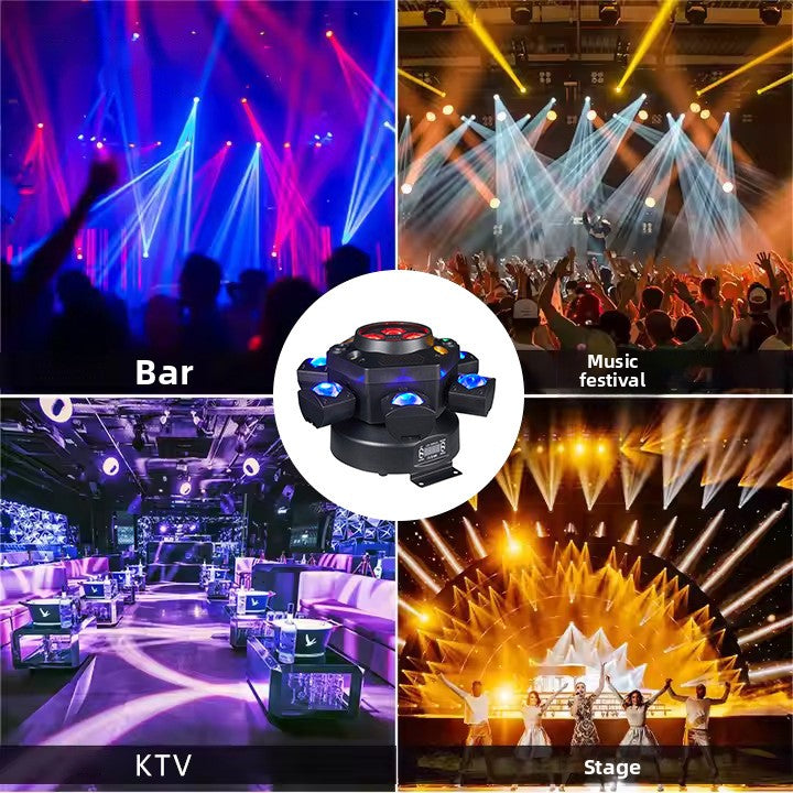 Bee-Eye Six-Arm Beam Light