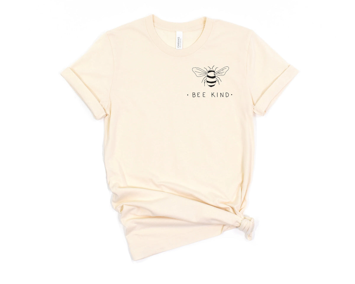 Bee Print Cotton T-Shirt