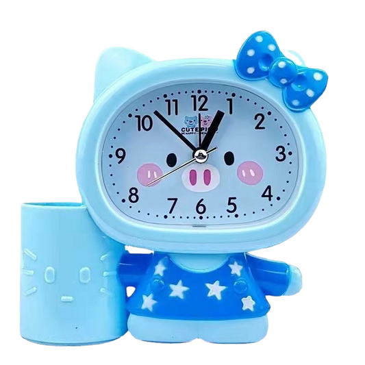 Bee-Shaped Pen Holder Alarm Clock