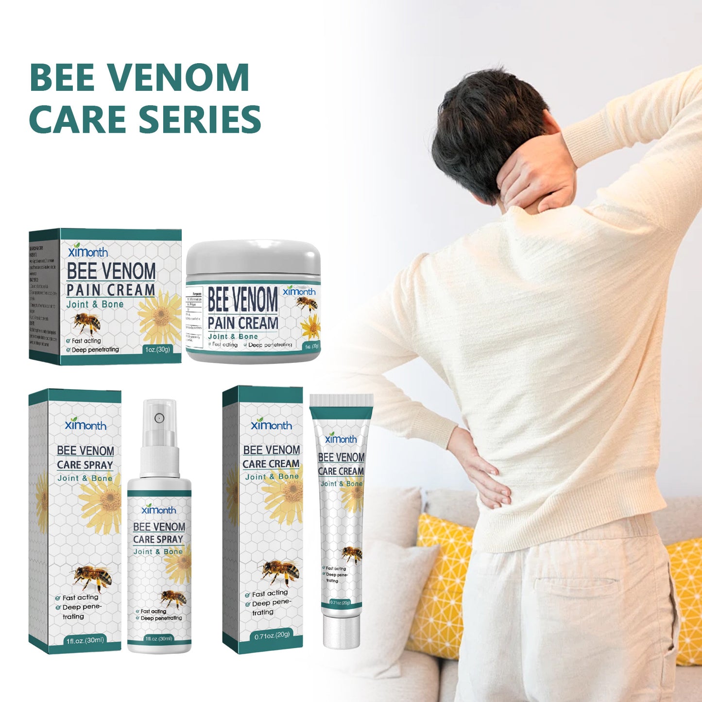 Bee venom joint care