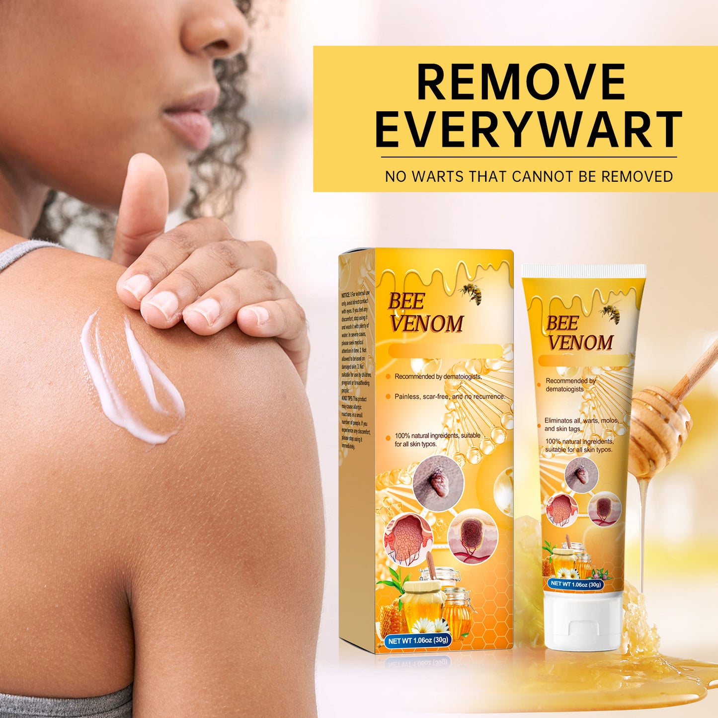 Bee Venom Moisturizing Skin Care Cream