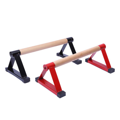 Beech Wood Push Up Bracket Fitness Equipment