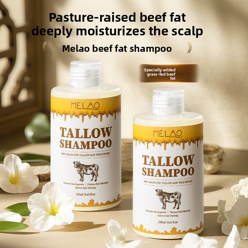 Beef Tallow Shampoo for Moisturizing and Frizz Control