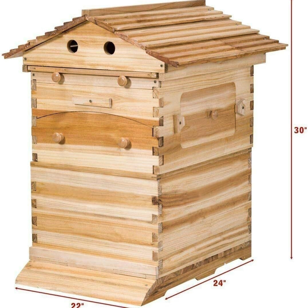 Beekeeping Hive and Foundation Set