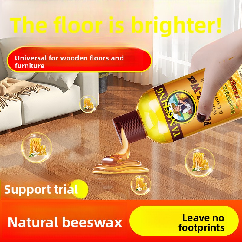 Beeswax for hardwood floor wax maintenance