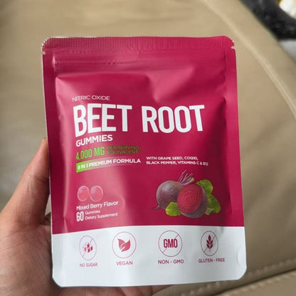 Beetroot Gummies Biotin Supplement
