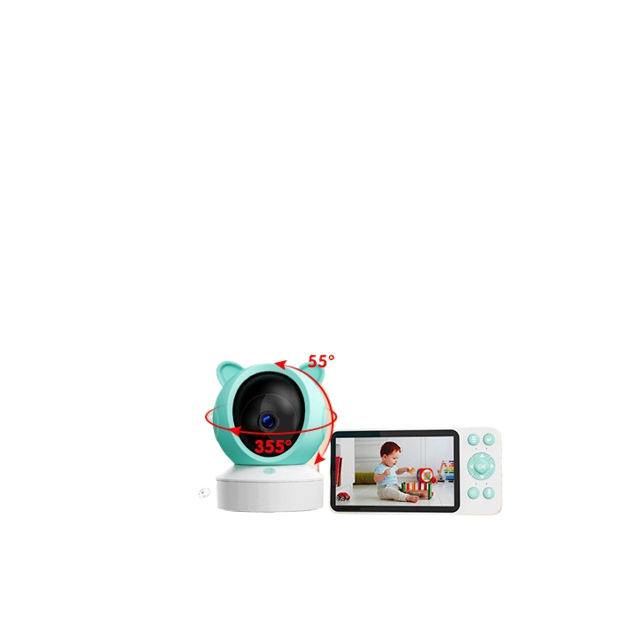 Graffiti WiFi Video Baby Monitor with Screen and Cry Alarm