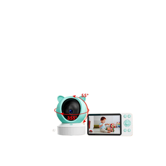 Graffiti WiFi Video Baby Monitor with Screen and Cry Alarm