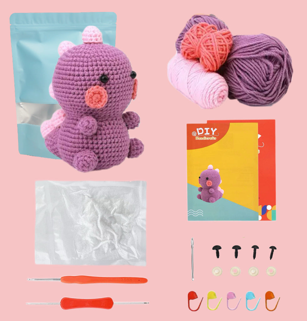 Beginner Crochet Animal Doll DIY Kit