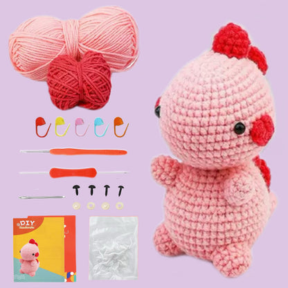 Beginner Crochet Animal Doll DIY Kit