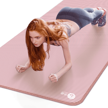 Beginner Yoga Mat Natural Rubber Non-Slip Exercise Mat