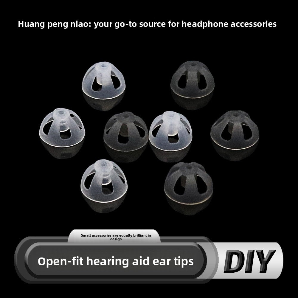 Behind-The-Ear Hearing Aid Silicone Earpieces