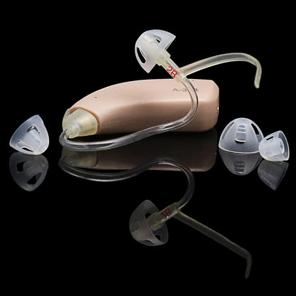 Behind-The-Ear Hearing Aid Silicone Earpieces