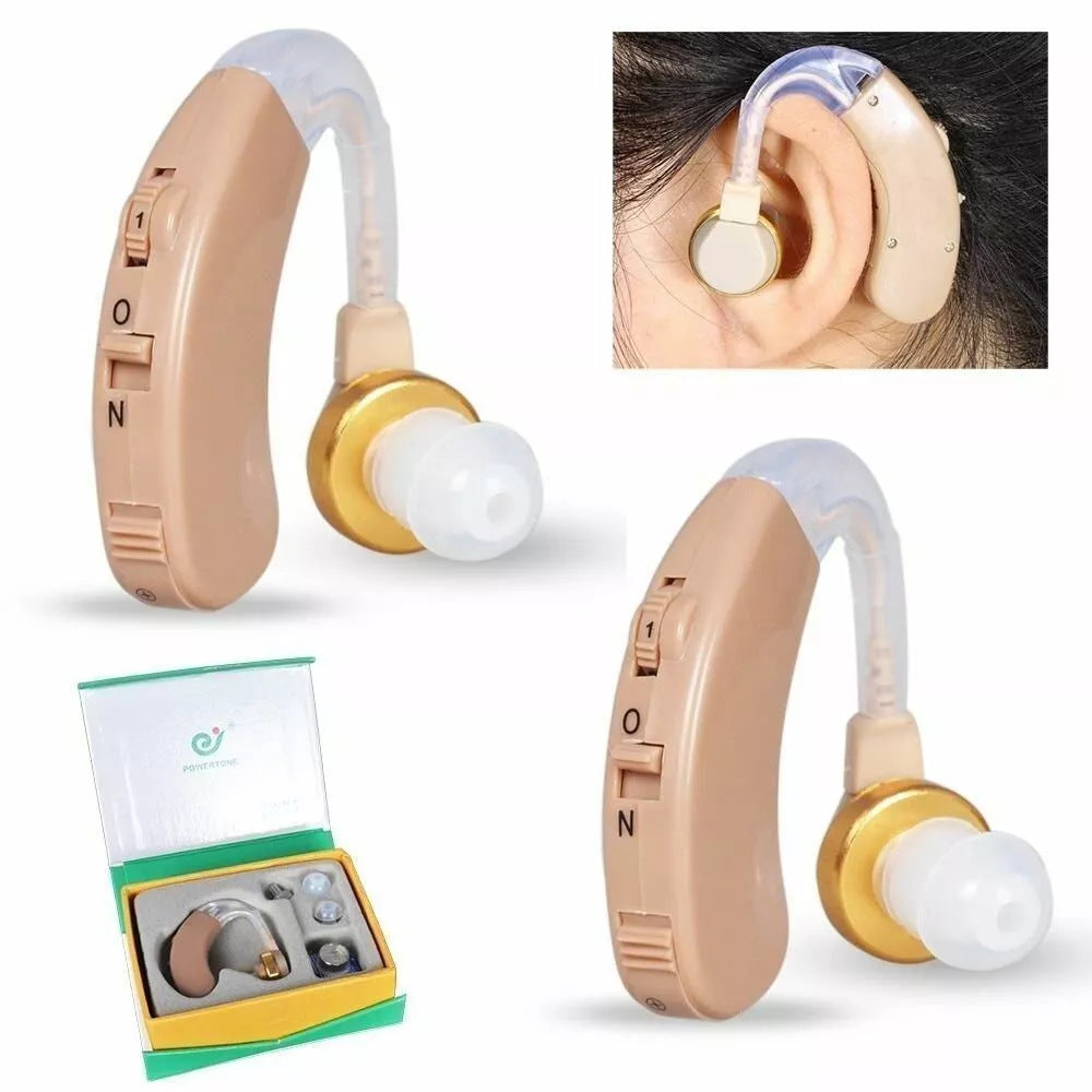 Behind-the-Ear Hearing Aid Sound Amplifier for Elderly
